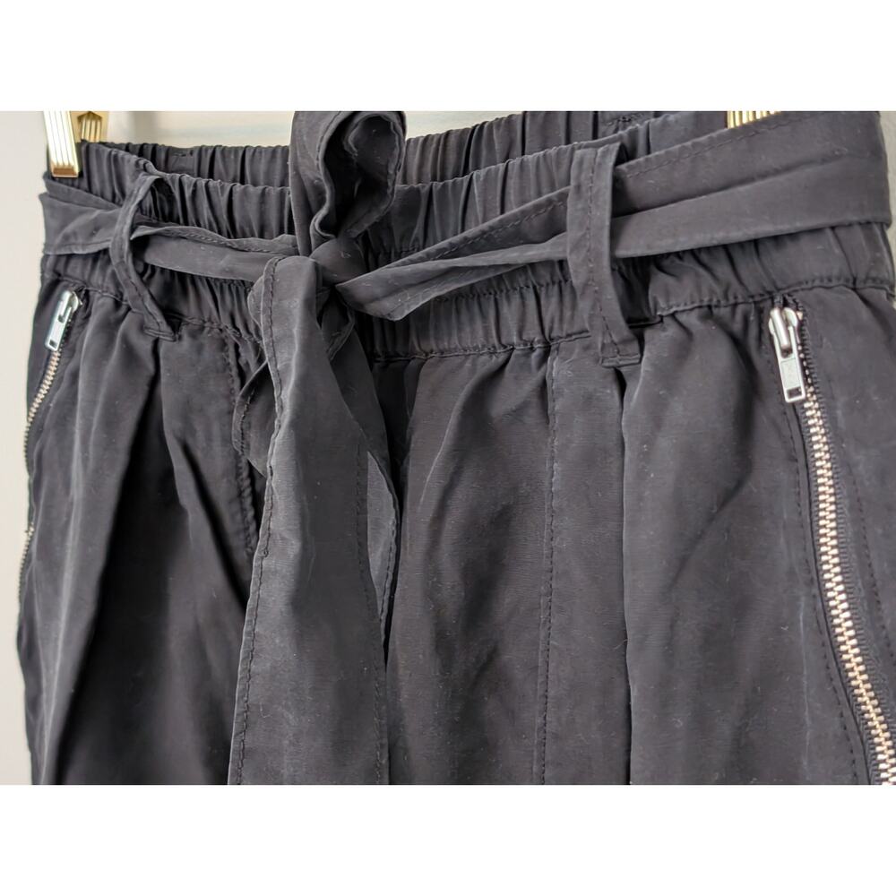 Sundance Black 100% Tencel Tie-Waist Tapered Pants - Size 6 - Picture 4 of 9